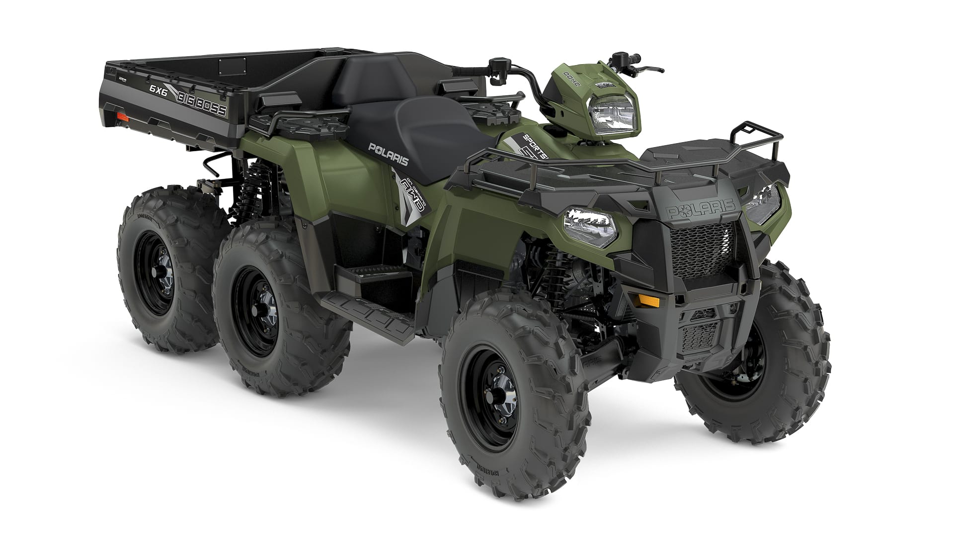 2017 Polaris Sportsman Big Boss 6X6 570 EPS Essai Quad Magazine