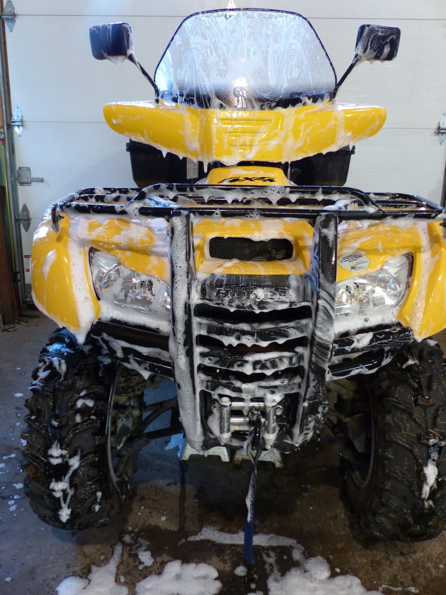 Remisage d'un QUAD